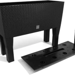 Jardinera Rato 72 Litros Con Riego En Color Antracita 80 X 33 X 65 Cm Con Patas -Ofertas Verdi Jar Tienda ce1a8b7707e46233e0dafc462938f092ebdb81a2 24ab5a09013f4d3b883f6bdbcd161ca7