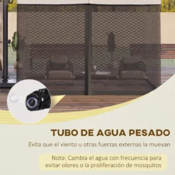 Outsunny Mosquitera Para Sombrilla Mosquitera Para Aire Libre Para Paraguas 300x300x240 Cm Red Para Sombrilla De Malla De Patio Con Cremallera Negro -Ofertas Verdi Jar Tienda d1b9008b90ecf31c7bf73a165ebd0ef291d13b63 9e21e44e0b8a47c4aee6dd759ccee269