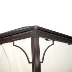 Outsunny Cenador Para Jardín 3x3 M Alumnio Pabellón Para Exterior Con Techo De Policarbonato Anti-UV Y 4 Mosquiteras Laterales Con Cremalleras Para Fiestas Eventos Beige 18 Outsunny Cenador Para Jardín 3x3 M Alumnio Pabellón Para Exterior Con Techo De Policarbonato Anti-UV Y 4 Mosquiteras Laterales Con Cremalleras Para Fiestas Eventos Beige -Ofertas Verdi Jar Tienda dcf5602281b4b53d14faaf89a8ca51eb6dd794a5 35f03505480a4af68f54051c9a9e3aac