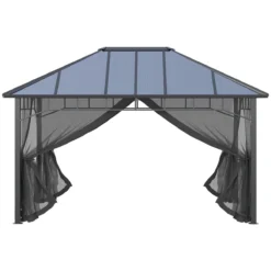 Outsunny Cenador De Jardín 4x3 M Aluminio Pabellón Para Exterior Con Techo De Policarbonato Y 4 Mosquiteras Laterales Con Cremalleras Para Fiestas Eventos Gris 15 Outsunny Cenador De Jardín 4x3 M Aluminio Pabellón Para Exterior Con Techo De Policarbonato Y 4 Mosquiteras Laterales Con Cremalleras Para Fiestas Eventos Gris -Ofertas Verdi Jar Tienda e18f1ce00fbe7f162b6ee053538c6dab67f50cea 460d09004ebb4e0b944b09ca1c49161f