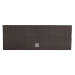 Prosperplast Jardinera Para Balcón Rato Case , Dimensiones (Mm) 580X180X195, Color Ocre Oscuro