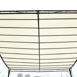 Outsunny Pérgola De Jardín 4x3 M Cenador Montado En Pared Con Toldo Y 4 Orificios De Drenaje Marco De Metal Y Poliéster 180 G/m² Para Patio Terraza Crema -Ofertas Verdi Jar Tienda e3abc766f67c86036e0d092a8542d55c4ad1991c 47f64189025f4324822dc5f96028c250