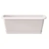 Prosperplast Jardinera Respana Con Soporte De Plastico En Color Blanco 78,6 (largo) X 18,4 (ancho) X 14,5 (alto) Cm