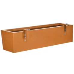 Outsunny Jardinera Colgante De Acero Maceta Rectangular Colgante Con 2 Ganchos Ajustables Y 2 Orificios De Drenaje Para Balcón Jardín Patio 91x35x24 Cm Marrón 15 Outsunny Jardinera Colgante De Acero Maceta Rectangular Colgante Con 2 Ganchos Ajustables Y 2 Orificios De Drenaje Para Balcón Jardín Patio 91x35x24 Cm Marrón -Ofertas Verdi Jar Tienda f2d902174a3b4da031f7120af0fa03846554613c d1ba757d7e784a3da4eeee2655ce1242