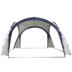 Outsunny Carpa Evento Tienda De Fiesta Gazebo 3.5x3.5m Toldo Abierto Para Eventos Camping Impermeable Protección UV