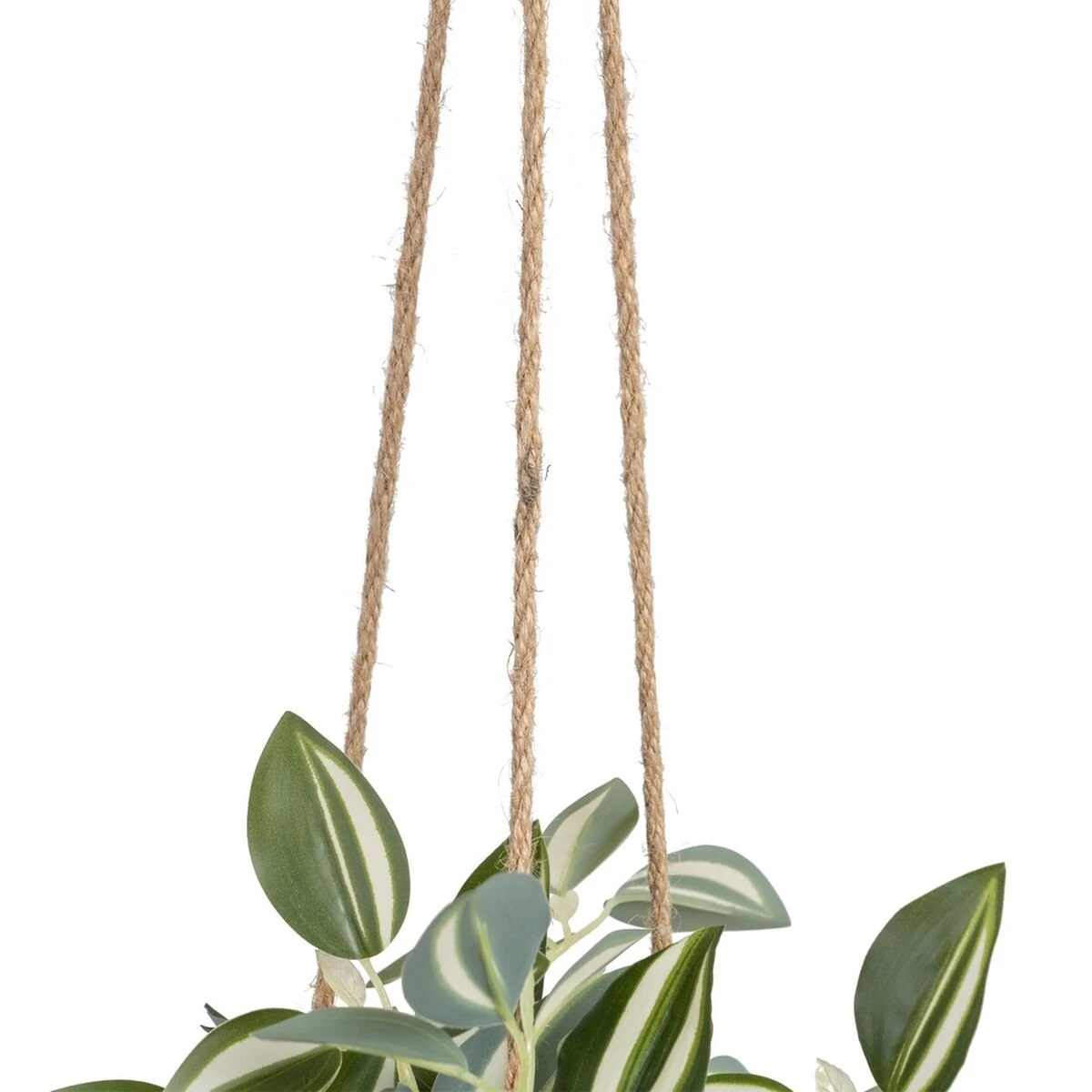 Planta Decorativa 24 X 35 X 25 Cm Blanco Verde PVC 2 Planta Decorativa 24 X 35 X 25 Cm Blanco Verde PVC - Imagen 2
